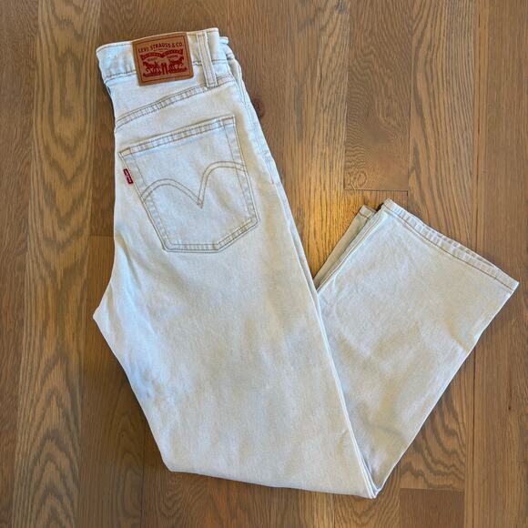Levi’s Ribcage Straight Ankle Jeans Size 26 - Picture 1 of 8